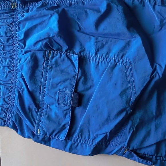 Boca Classics Men's Turquoise Swim Trunk w Inside Lining n Side Pockets w Velcro - Picture 4 of 8